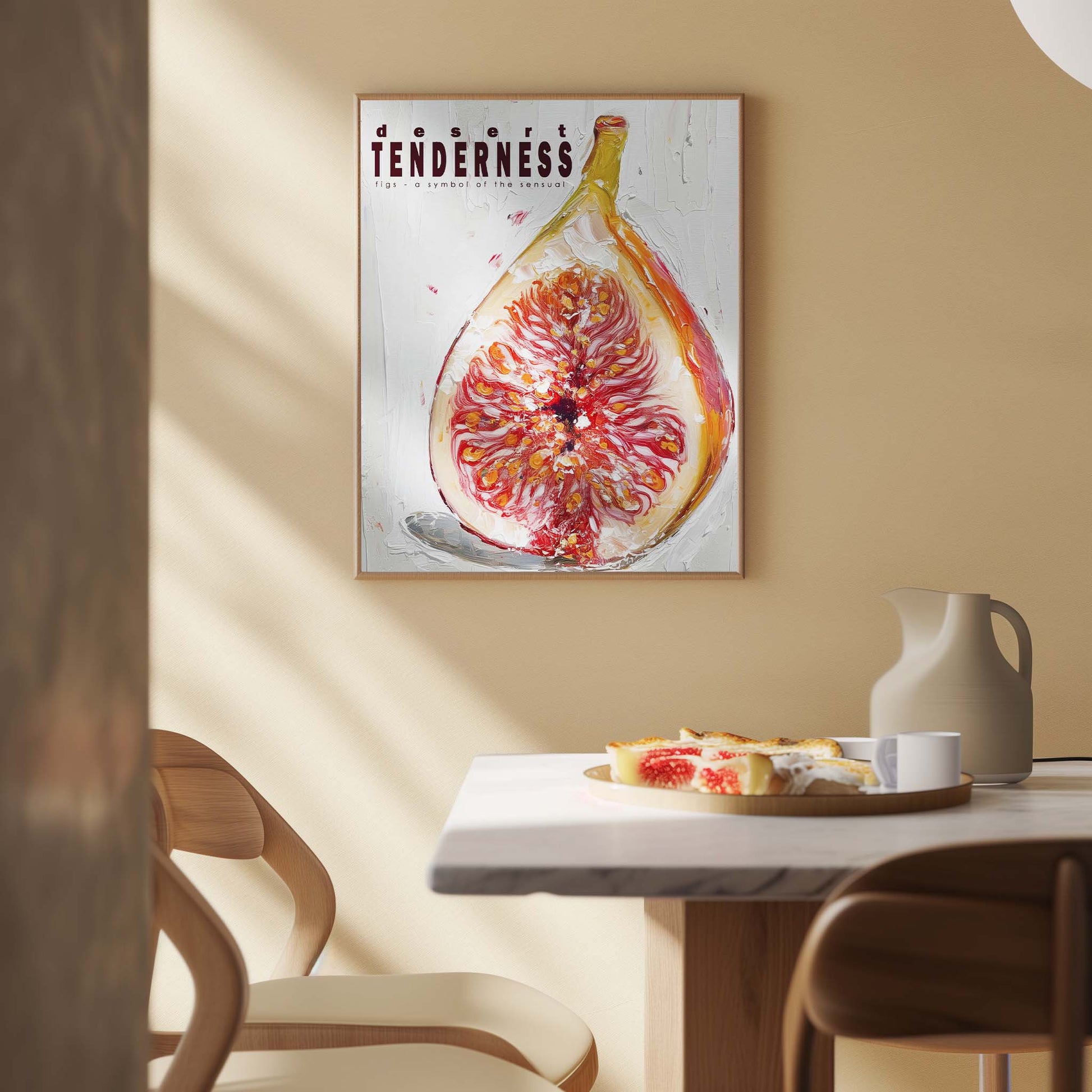 Figs painted in oil Poster - ArtDarts poster