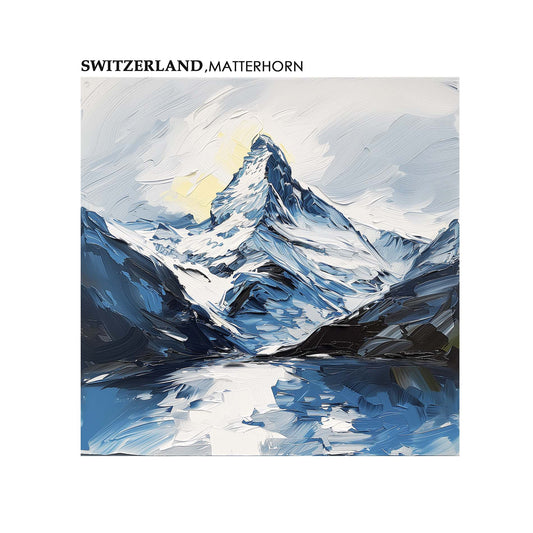 River at the Matterhorn Poster - ArtDarts poster