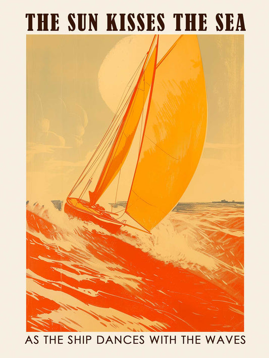 Kiss of the Sun Poster - ArtDarts poster