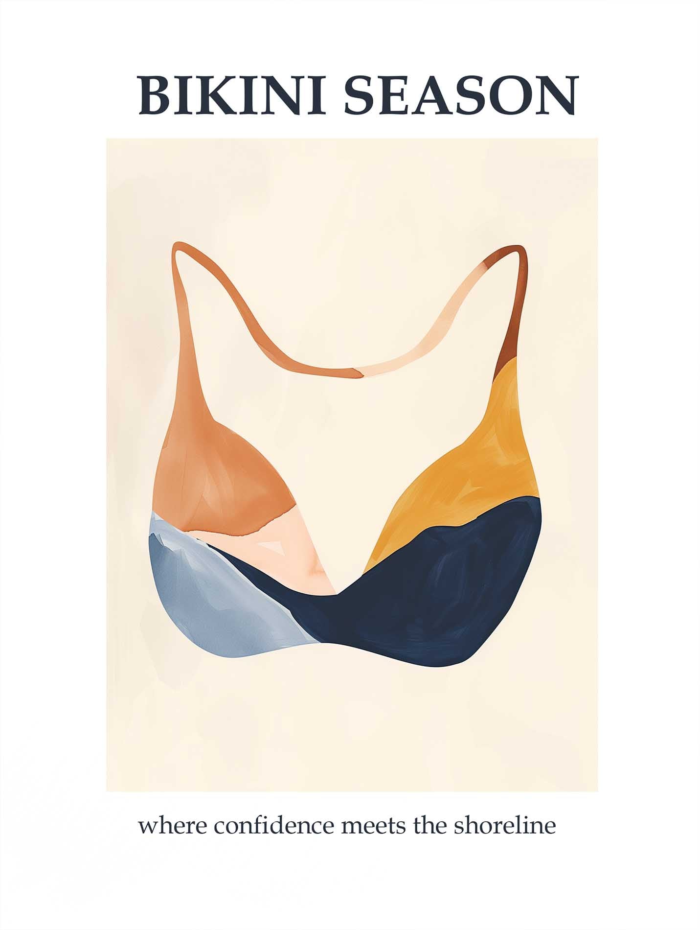 Bikini season Poster.