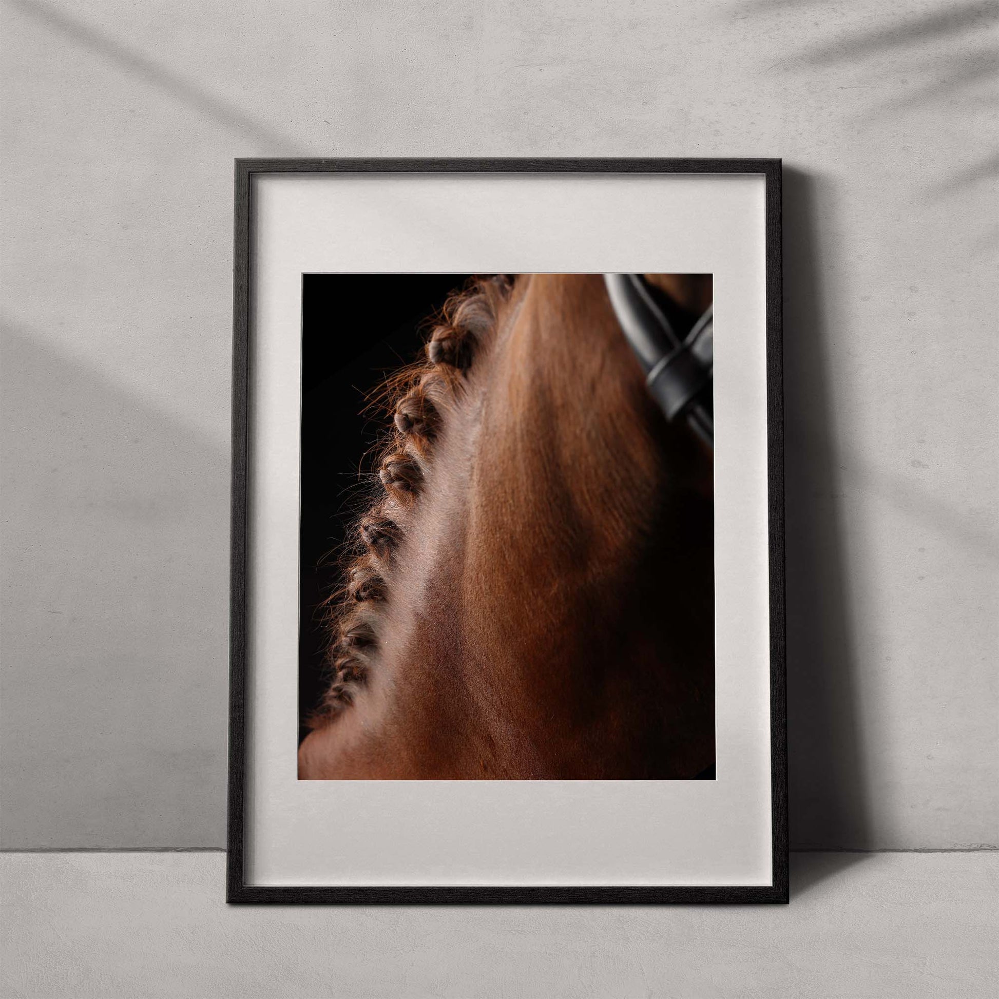 Portrait of a horse #09 - Limited Edition - ArtDarts poster