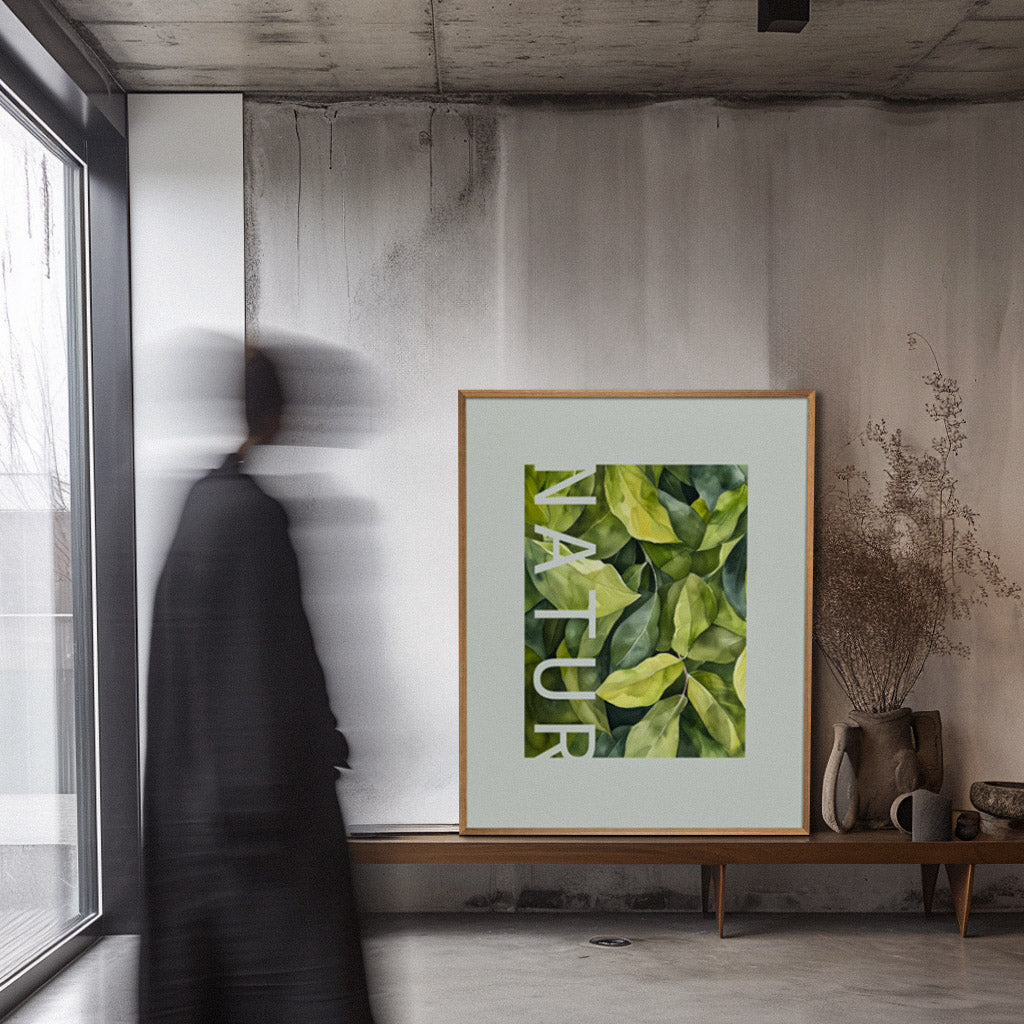 Leaf composition Poster - ArtDarts poster