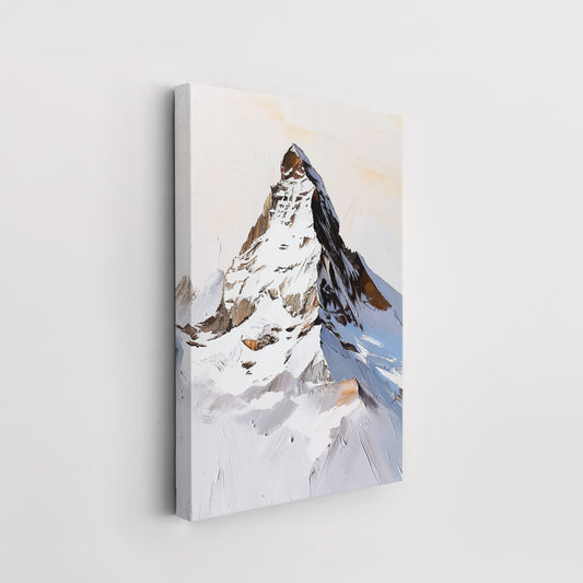 Top of the Matterhorn - Canvas.