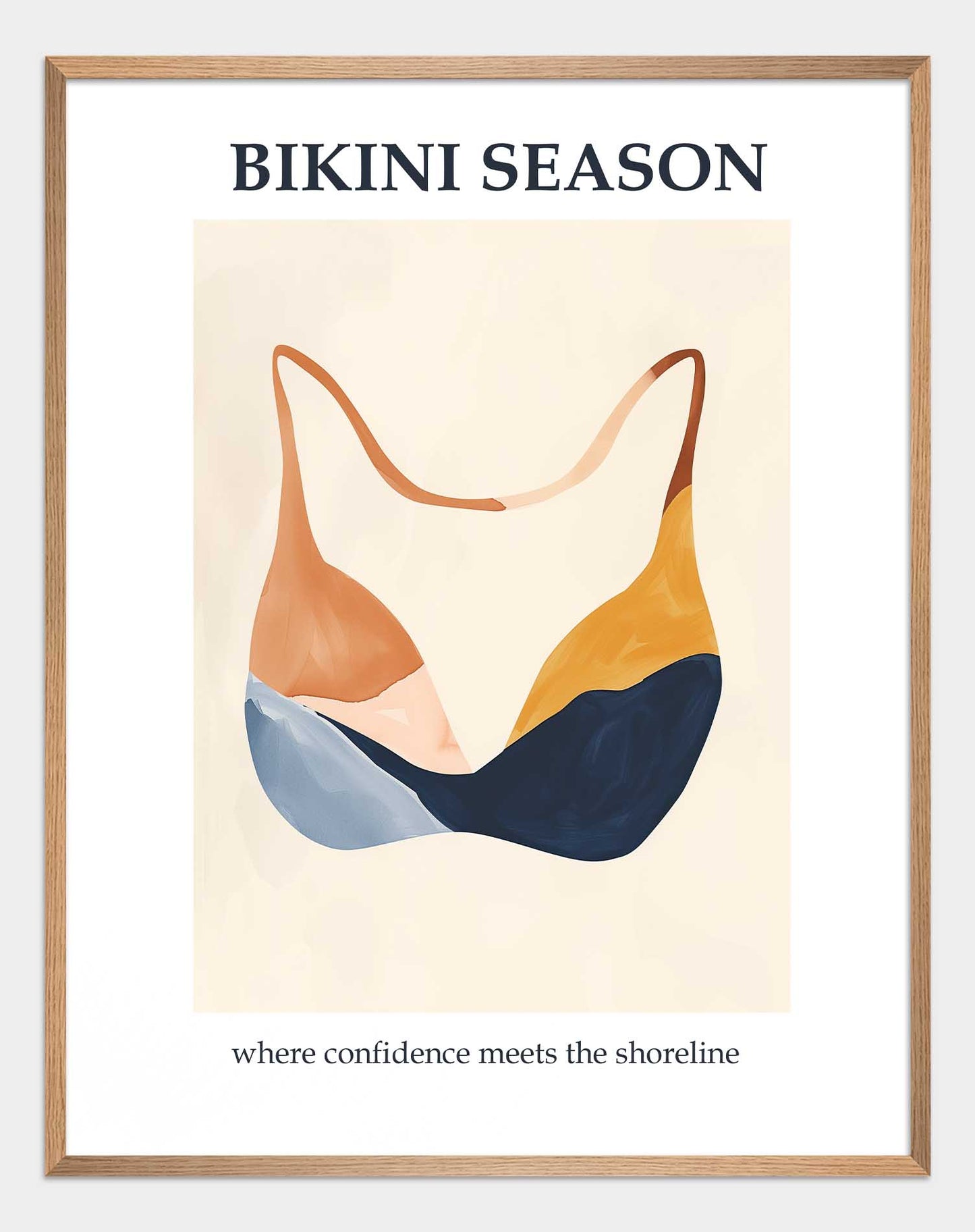 Bikini season Poster.