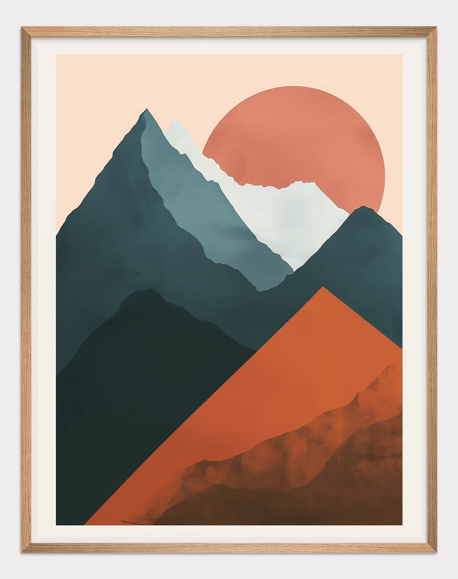 Dawn over the mountain Poster - ArtDarts poster