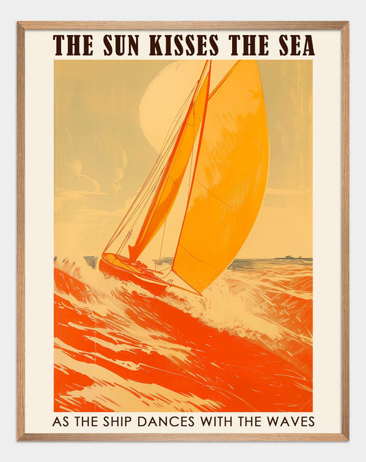 Kiss of the Sun Poster - ArtDarts poster