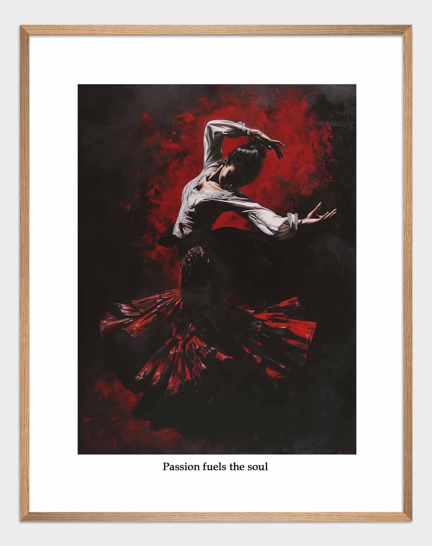 Passion in dance Poster - ArtDarts poster