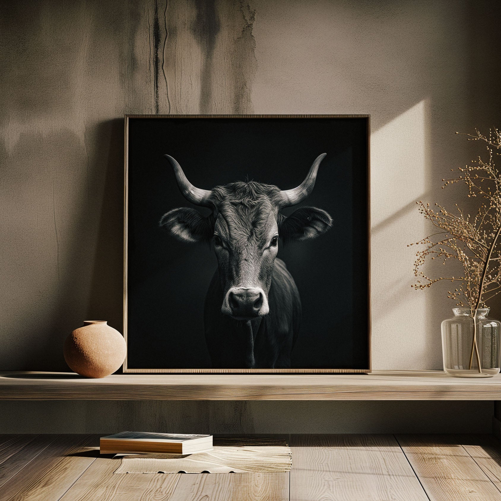 The charisma of a cow Poster - ArtDarts poster